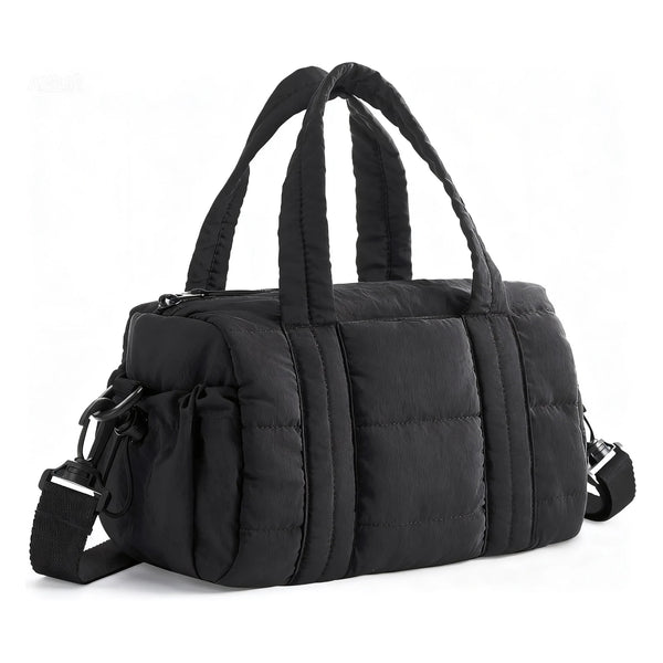 Nylon Quilted Duffle Bag