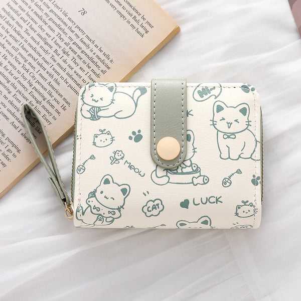 Charming Whiskers Mini Wallet