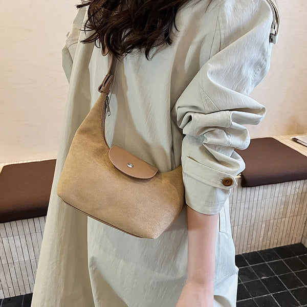 Velour Muse Achseltasche