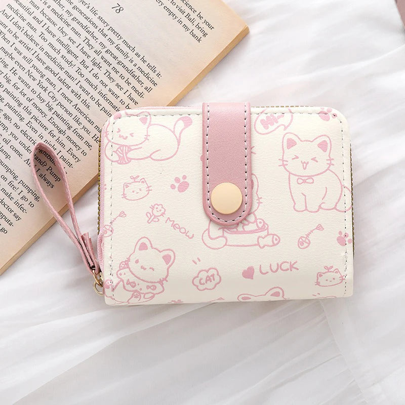 Charming Whiskers Mini Wallet