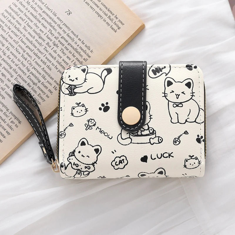Charming Whiskers Mini Wallet