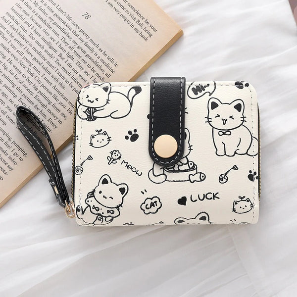 Charming Whiskers Mini Wallet