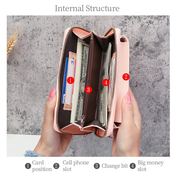 Slim Crossbody Clutch