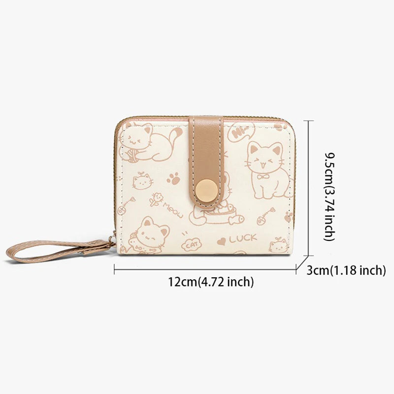 Charming Whiskers Mini Wallet